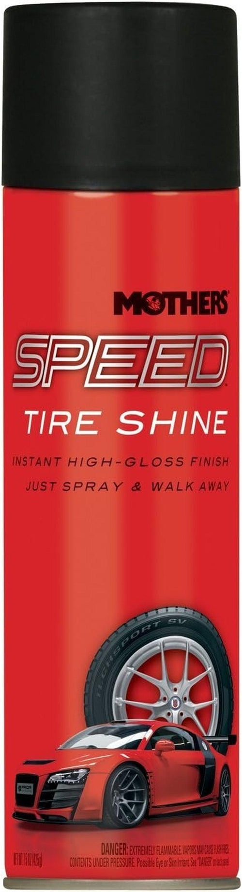 Mothers 16915-6PK Speed Tire Shine, 15 Oz, 6 Pack