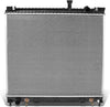 OEM-RA-2691 OE Style Aluminum Core Radiator Compatible with 04-10 QX56/05-15 Armada AT,26-3/4" W X 23-1/2" H X 1-1/4" D,1-1/2" Inlet/ 1-1/2" Outlet