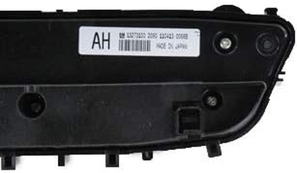 GM Original Equipment 15-74157 Jet Black Heating and Air Conditioning Control Panel