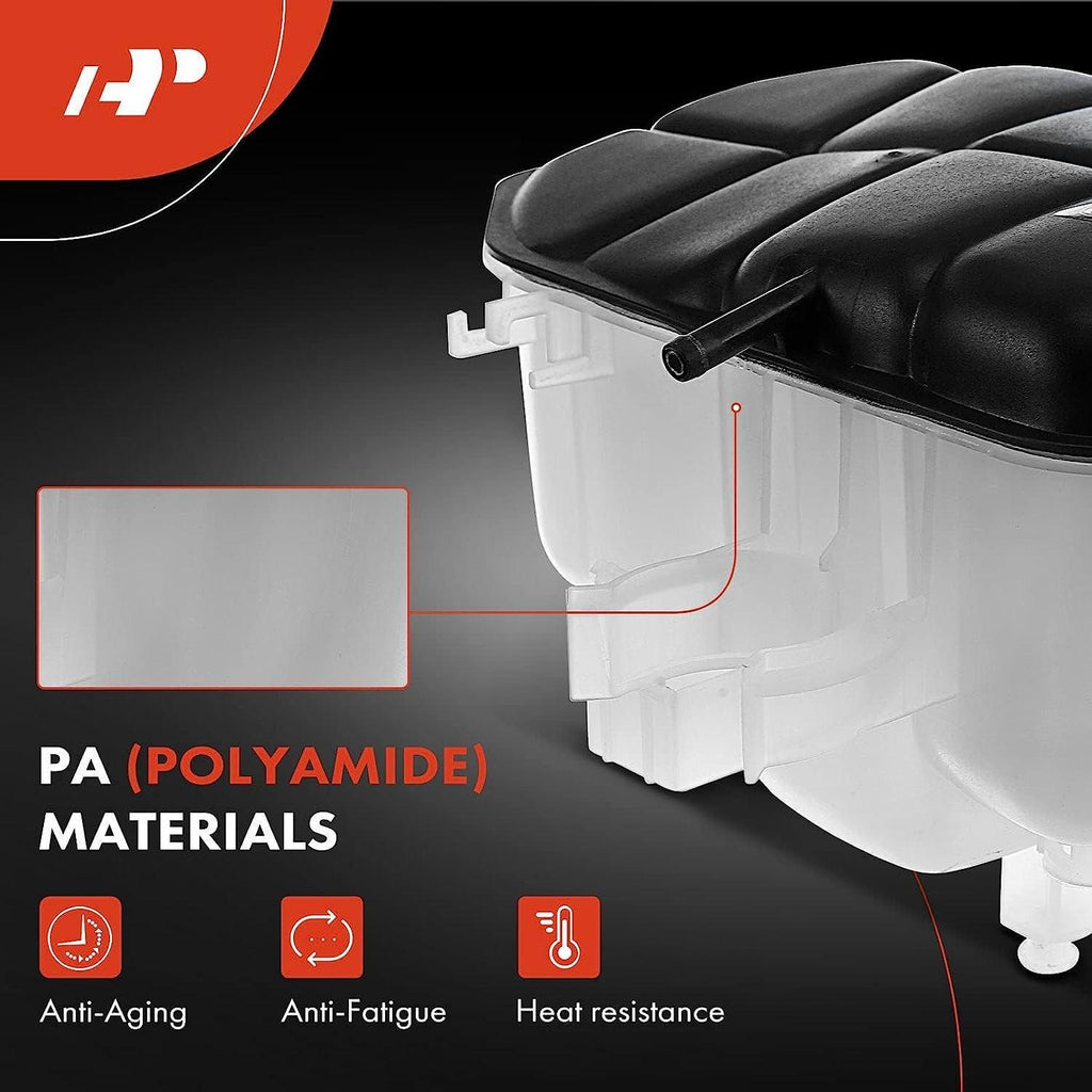 A-Premium Engine Coolant Overflow Recovery Reservoir Tank Compatible with Mercedes-Benz [W203 Series] C230 2003-2007, C240, CLK320, CLK350, CLK55 AMG, CLK63 AMG, Replace# 2035000049