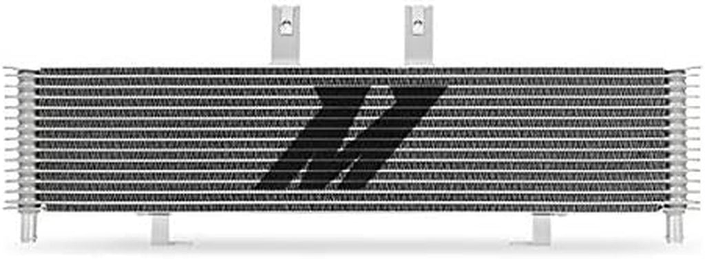 MMTC-DMAX-11SL Transmission Cooler Compatible with Chevrolet/Gmc Duramax 6.6 LML 2011-2014 Silver