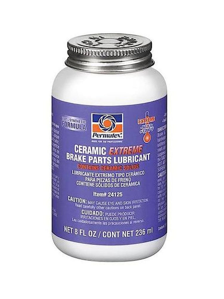 Permatex 24125 2 Pack 8 Oz. Ceramic Extreme Brake Parts Lubricant