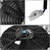 RA+FS-HC92-42-AT-2 2-Row Radiator with 12V Fan Shroud Compatible with 92-00 Civic / 93-97 Del Sol / 94-01 Integra at MT