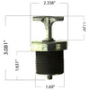 Motorad 6031-02 HD Engine Oil Filler Plug