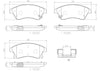 Brembo Front Disc Brake Pad Set for Chevrolet (P59076N)