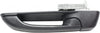 Compatible with Dodge Ram 1500 Exterior Door Handle 2009 2010 Driver Side | Rear | Textured Black | Trim:All Submodels | CH1520139 | 55112385AD
