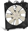 OEM-RF-0682 Factory Style A/C Condenser Fan Assembly Compatible with 06-11 Honda Civic Hybrid