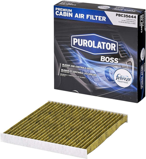 PBC35644 boss Premium Cabin Air Filter with Febreze Freshness Fits Select Toyota, Dodge, Pontiac