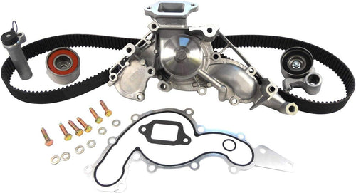 Professional TCKWP298 Timing Belt Kit with Water Pump, Idler Pulley, and 2 Tensioners