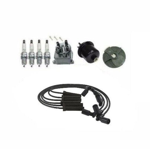 Tune up KIT Denso Wires NGK Spark Plugs Fuel Filter for Honda Civic 1.6L D16Y7