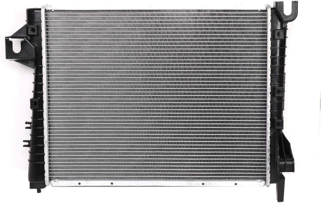OEM-RA-2479 Aluminum Radiator Compatible with 02-04 Dodge Ram Truck 3.7/4.7/5.7, 24-1/8" W X 18-7/8" H X 1-1/4" D,1-1/2" Inlet / 1-3/4" Outlet