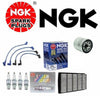 Tune up Filter NGK High Performance Wires & Platinum Spark Plugs (FOR Mazda RX8)