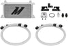 MMOC-WRA-07 Oil Cooler Kit Compatible with Jeep Wrangler JK 2007-2017 Silver