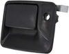 for Ford F-550 Super Duty Exterior Door Handle Front, Driver Side Black (1999-2016) | with Key Hole | Trim:All Submodels | FO1310123 | 4C3Z2522405AAA