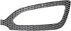 Front Fog Lamp Molding Compatible with 2013-2016 Hyundai Santa Fe Sport Set of 2 Passenger and Driver Side Primed - CAPA