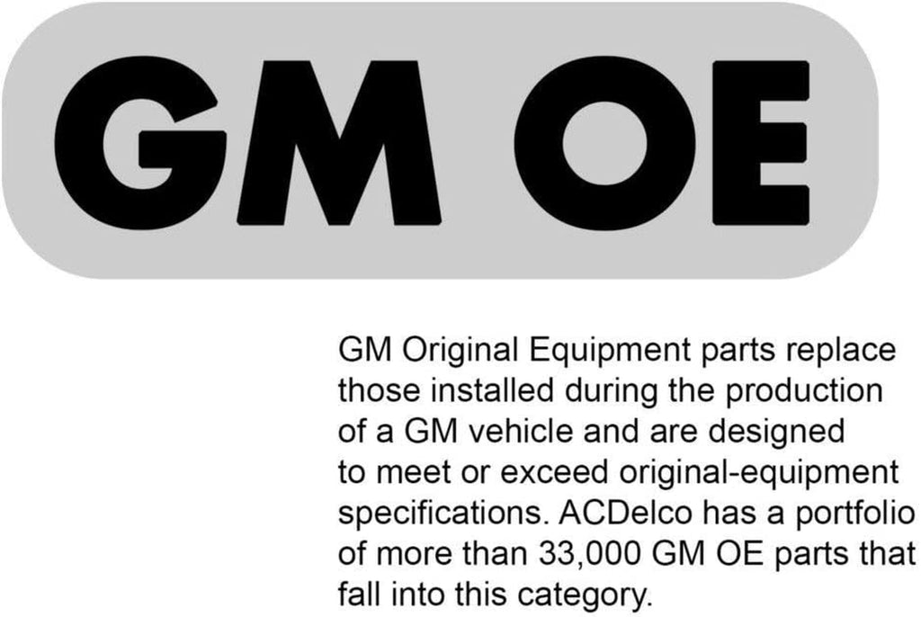 GM Original Equipment 90512565 Manual Transmission Vent Filter