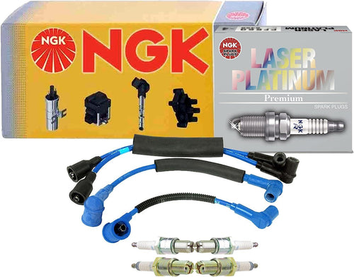 NGK 4 Laser Platinum Spark Plugs Gap 0.056