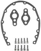 Timing Cover | Fits 1956-1986 Small Block Chevy Engines | Polished Cast Aluminum | Includes Timing Cover, Timing Cover Gasket, Water Pump Gaskets, and Timing Cover Bolts