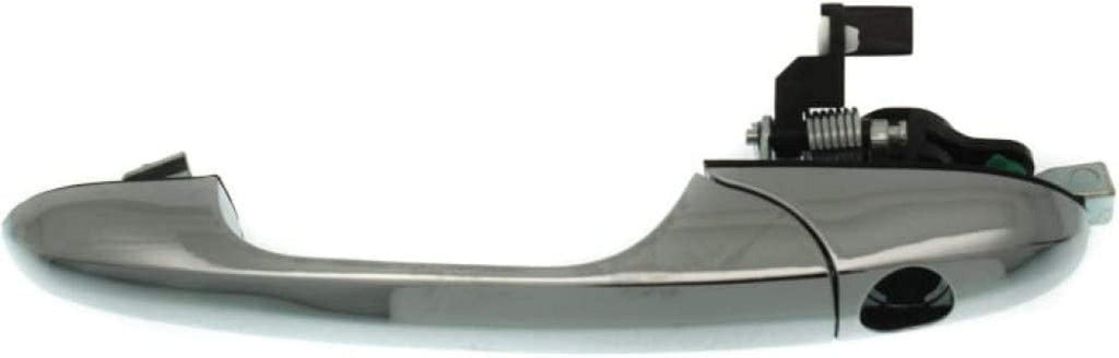 for Fiat 500 Exterior Door Handle Front, Driver Side Chrome (2012-2017) | with Key Hole| Trim:All Submodels