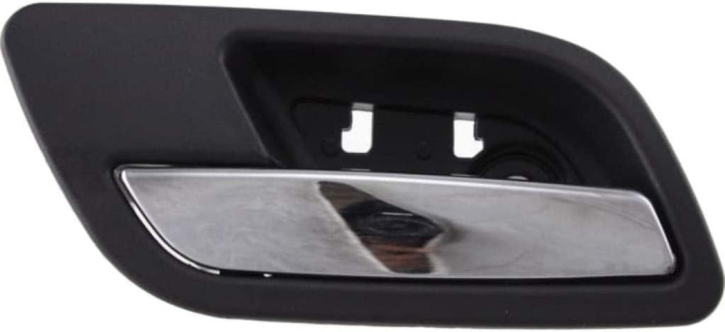 for Chevy Silverado 2500 HD Interior Door Handle Rear Driver Side Black Bezel W/Chrome Lever 2007-2014 | Trim: LTZ | GM1552109 | 22855643