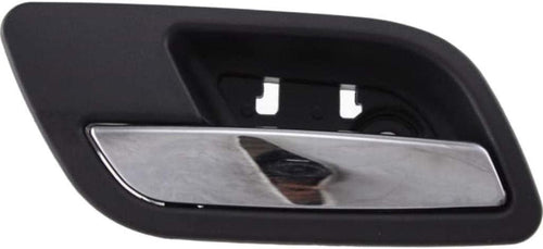 for Chevy Silverado 2500 HD Interior Door Handle Rear Driver Side Black Bezel W/Chrome Lever 2007-2014 | Trim: LTZ | GM1552109 | 22855643