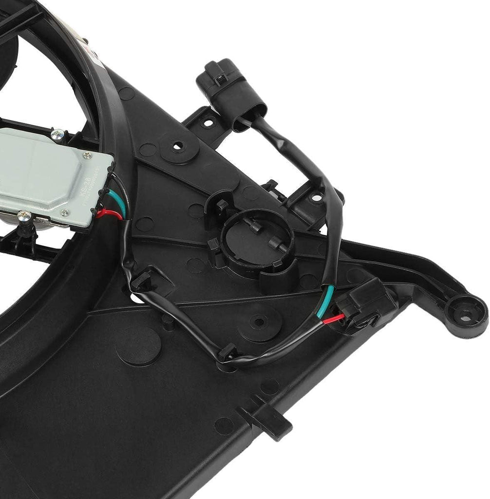 OEM-RF-0292 Factory Style Radiator Cooling Fan Assembly Cooling Efficiency Improved Direct Replacement [Compatible with 01-03 Volvo S60 / 00-03 S80 / 01-04 V70 / 03 XC70]