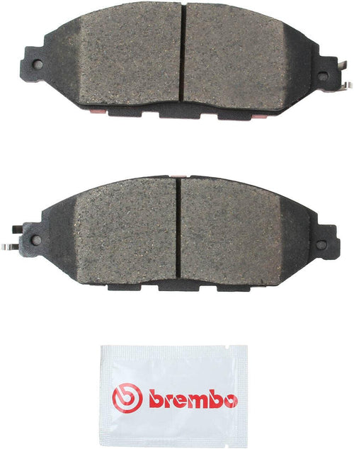Brembo Front Disc Brake Pad Set for QX60, Murano, Pathfinder, JX35 (P56107N)