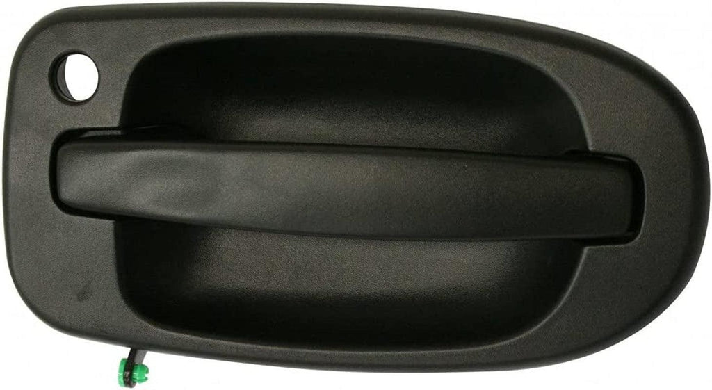 for Chevy Uplander Exterior Door Handle Front Driver Side Textured Black 2005-2009 | with Key Hole | Trim:All Submodels | GM1310147 | 10322201