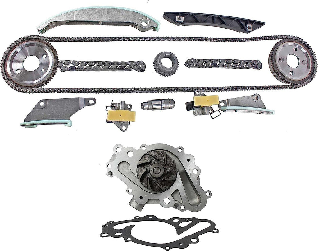 DNJ TK1116BWP TIMING KIT with WATER PUMP for 09-10 CHRYSLER / V6 / 2.7L / 167 DOHC 24V