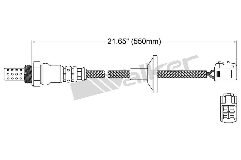 Walker Oxygen Sensor for Vibe, Corolla, Matrix 250-24796