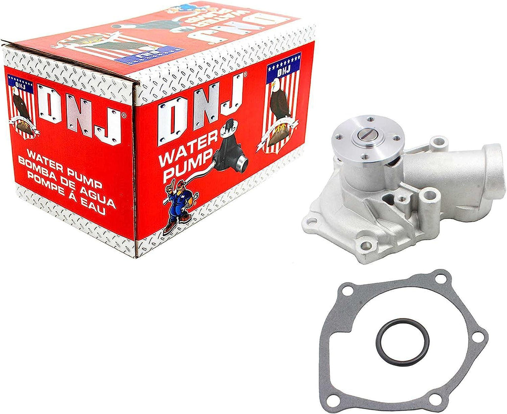 DNJ WP162 Water Pump/For 2004-2012/ Mitsubishi/Eclipse, Galant, Lancer, Outlander/ 2.4L/ SOHC/ L4/ 16V/ 2351Cc, 2378Cc, 2400Cc/ 4G69