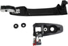 for Honda Pilot Exterior Door Handle Front, Driver Side Primed (2009-2014) | with Key Hole| Trim:All Submodels