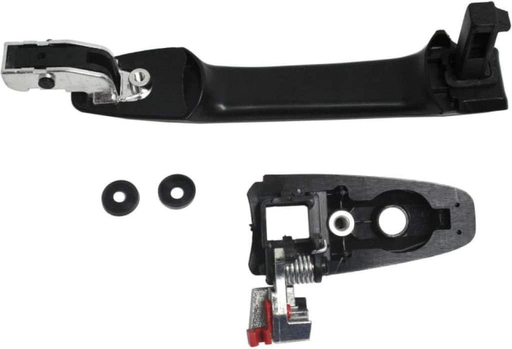 for Honda Pilot Exterior Door Handle Front, Driver Side Primed (2009-2014) | with Key Hole| Trim:All Submodels