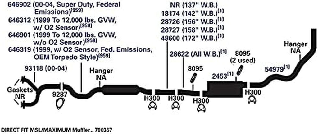 28622 Exhaust Pipe