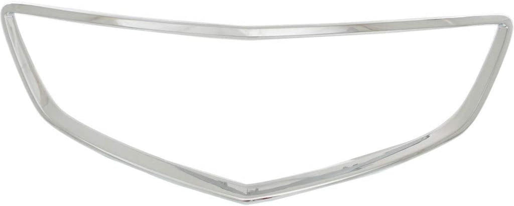 For Acura TLX Grille Trim 2015 2016 2017 | Surround | Chrome | AC1202106 | 75105TZ3A01