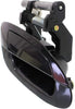 For Nissan Altima Exterior Door Handle Front, Passenger Side Smooth Black (2002-2006) | Trim: All Submodels