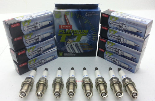 8 DENSO PK20TT / 4504 Platinum Titanium TT Spark Plugs