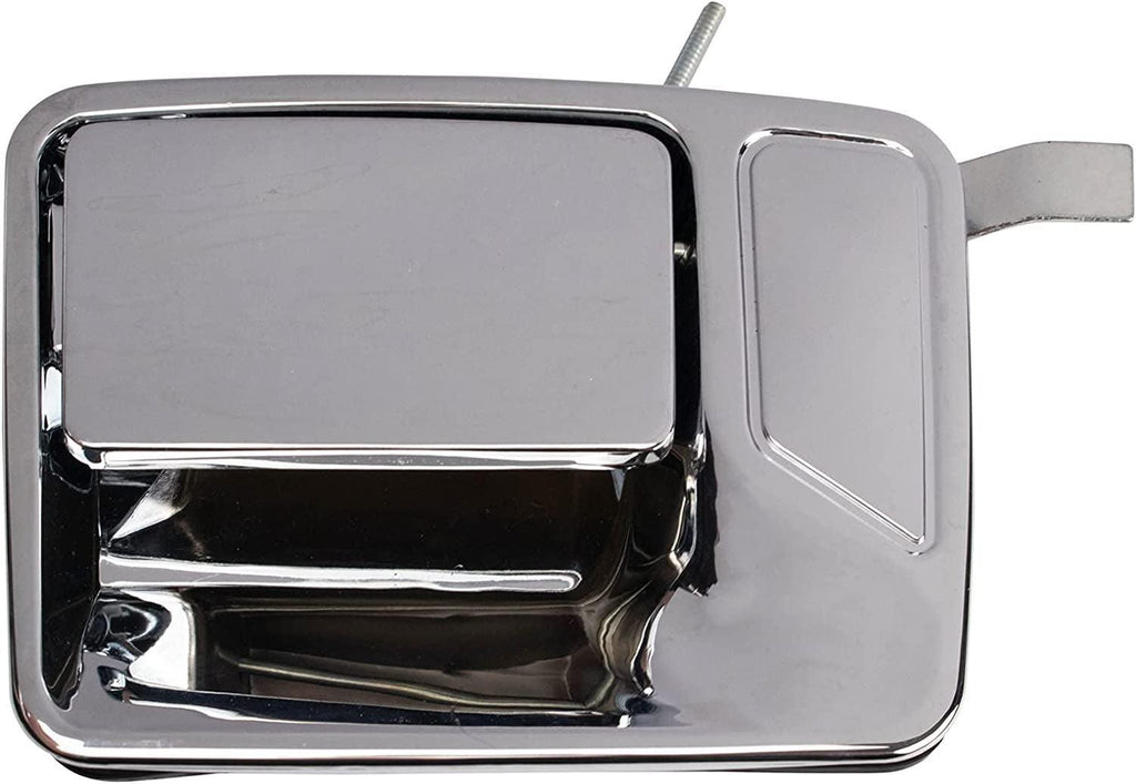 2 Piece Rear Metal Exterior Door Handle Kit LH & RH Set Chrome for Ford Super Duty