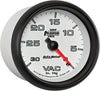 7884 Phantom II 2-5/8" 0-30 In. Hg Mechanical Vacuum Gauge