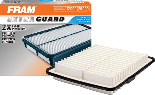 Extra Guard CA10466 Replacement Engine Air Filter for Select Chevrolet, GMC and Hummer Models, Provides up to 12 Months or 12,000 Miles Filter Protection
