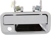 Front Exterior Door Handle Compatible with 1991-1997 Isuzu Rodeo and 1989-1994 Isuzu Amigo and 1988-1995 Isuzu Pickup, Set of 2, Driver and Passenger Side