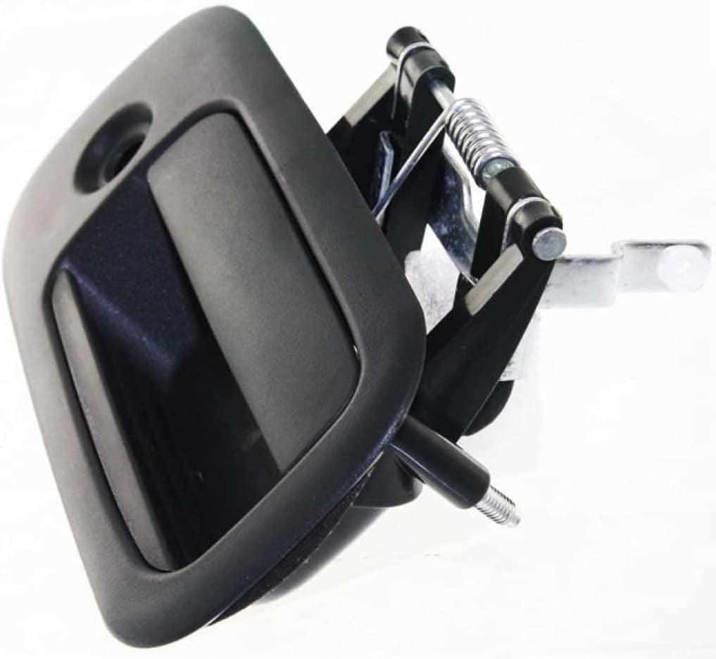 For Chevy Express 1500 Exterior Door Handle Rear Passenger Side - Side Sliding Door Textured Black 1996-2002 | with Key Hole | Trim:All Submodels | GM1513105 | 15739871