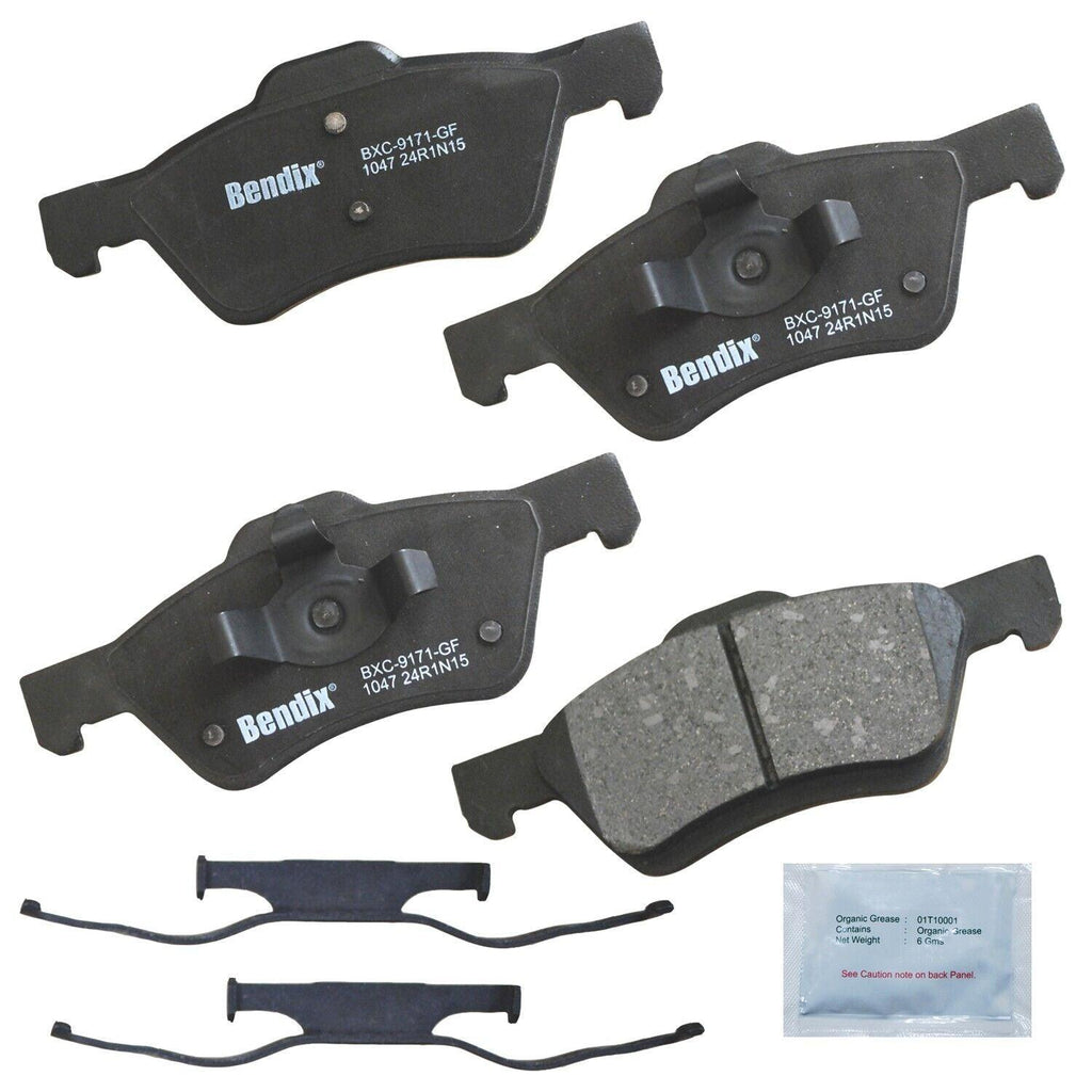 Bendix Friction Front Disc Brake Pad Set for Escape, Tribute, Mariner (CFC1047)