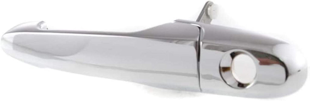 for Chevy Impala Exterior Door Handle Front Driver Side Chrome 2006-2013 | with Key Hole | Trim: All Submodels | GM1310165 | 15773795