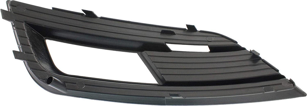 Front, Passenger Side Fog Light Trim Compatible with 2013-2016 Audi A4 and A4 Quattro Textured