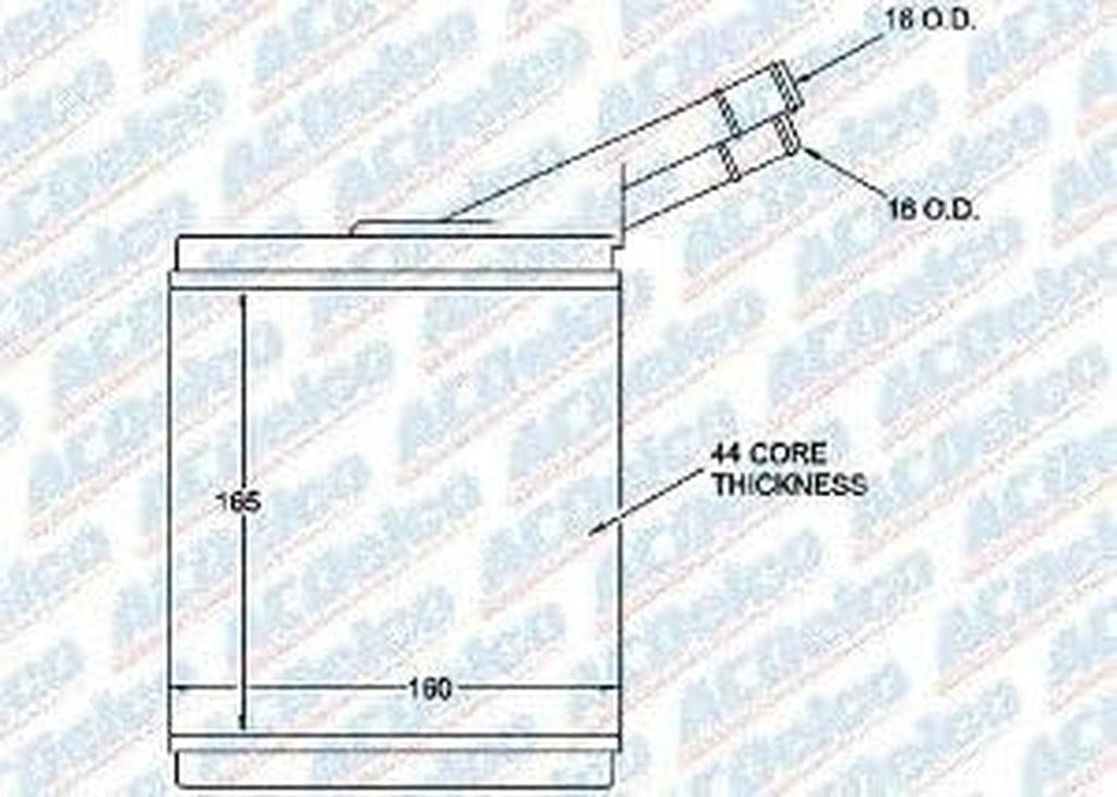 15-62628 Heater Core