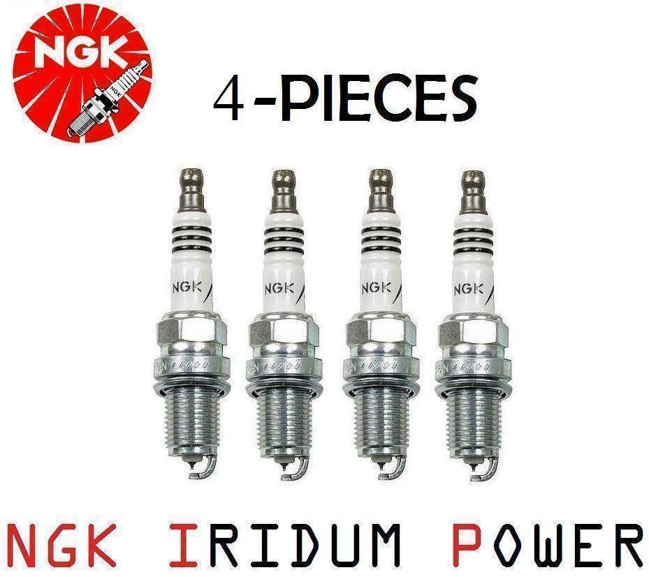 4-PEICES UPGRADE NGK SPARK PLUG IRIDIUM POWER BKR6EIX11 (3764) Made in Japan