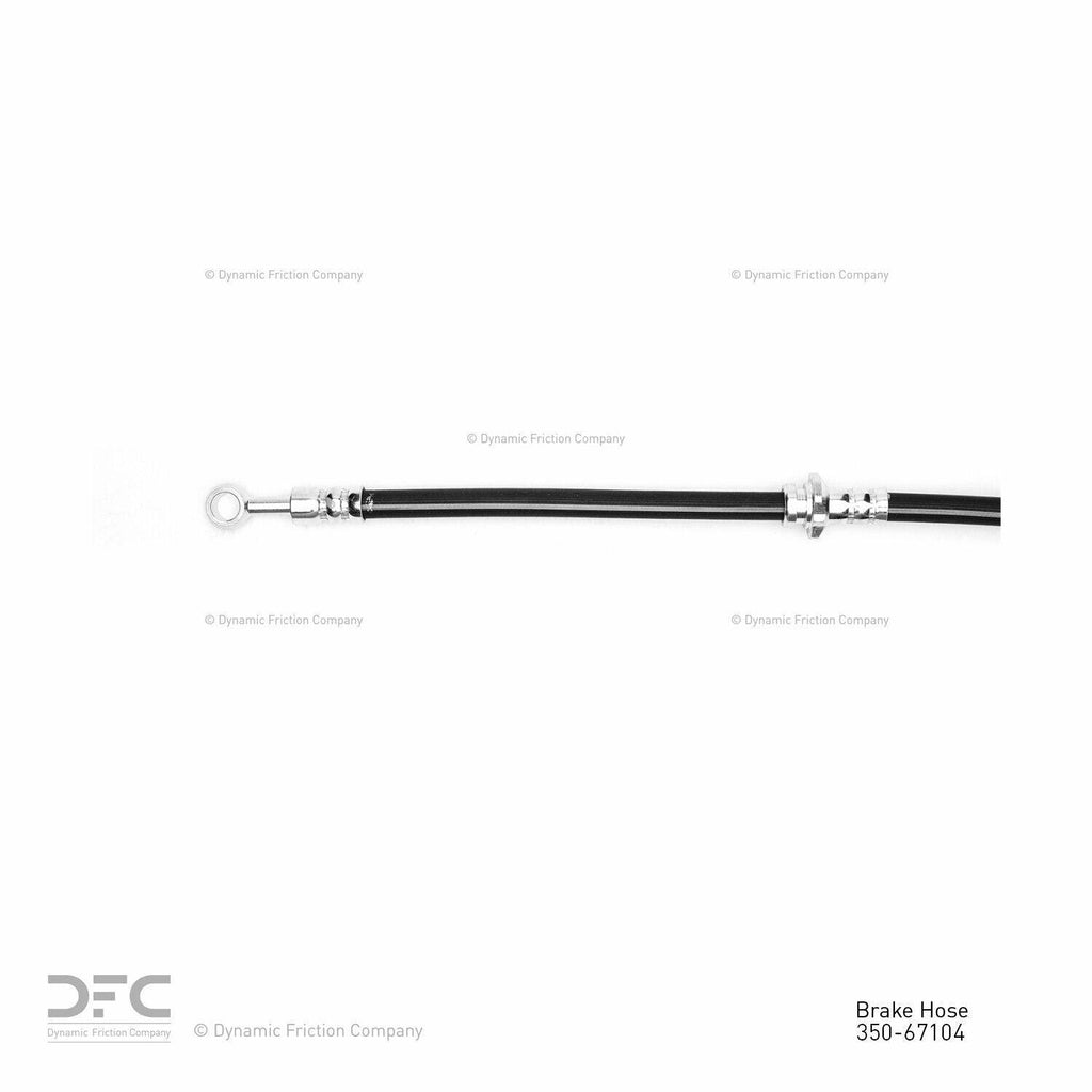 Dynamite Friction Brake Hydraulic Hose for 13-18 Altima 350-67104