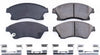 17-1522, Z17 Front Ceramic Brake Pads with Hardware