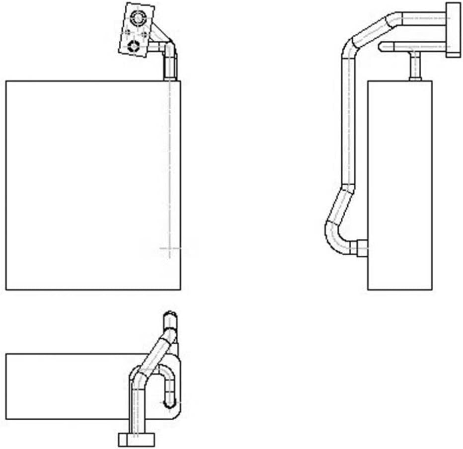 96004 Replacement Heater Core